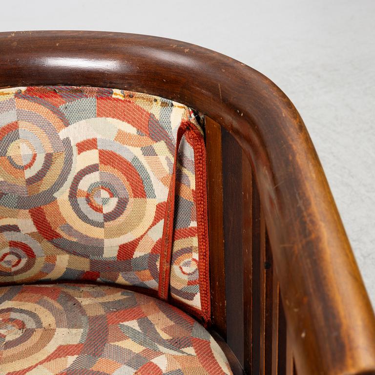 A three-piece sitting room suite, early 1900s.