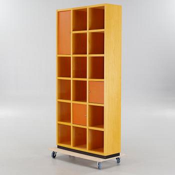 A "Kubik" bookshelf by Johan Hellström for Källemo, late 20th century.