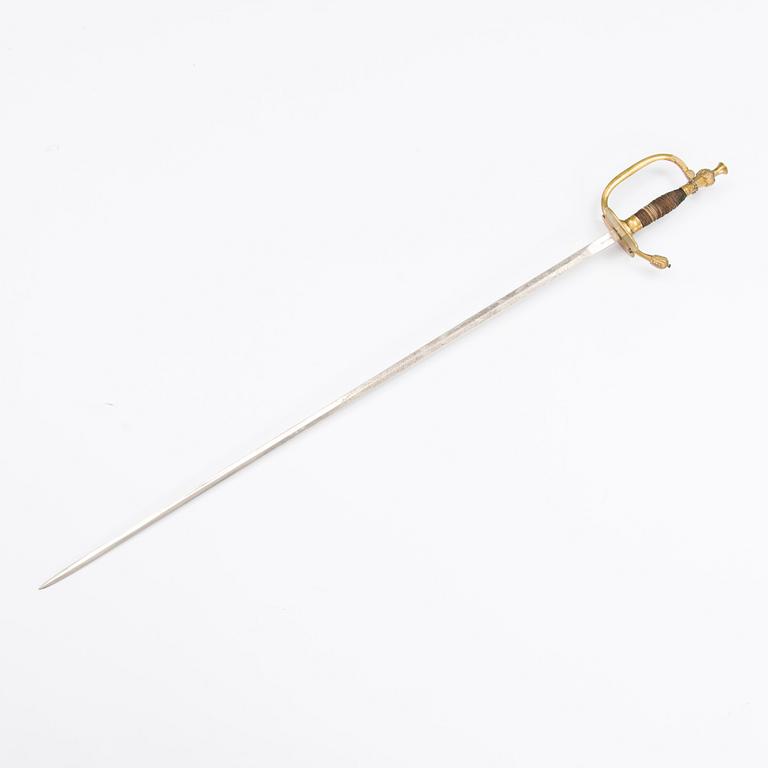 An early 20th Century Russian short sword, model 1798.