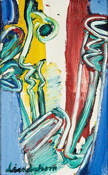 Bengt Lindström, olja på duk, signerad.