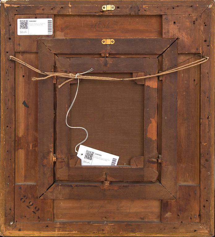 Arnoldo Tamburini, oil on canvas signed and dated 1882.