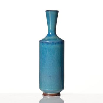 Berndt Friberg, vas, skulptur och skålar, 2 st, Gustavsbergs studio 1962-70.