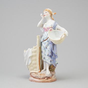 A German porcelain figurine, early 20th century.