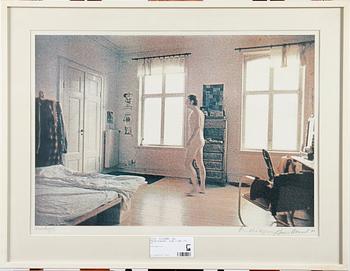 Ola Billgren · BILLGREN, OLA. Färglitografi, sign o dat -71. Pt.