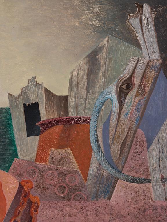 Erik Olson, "Stormigt landskap".