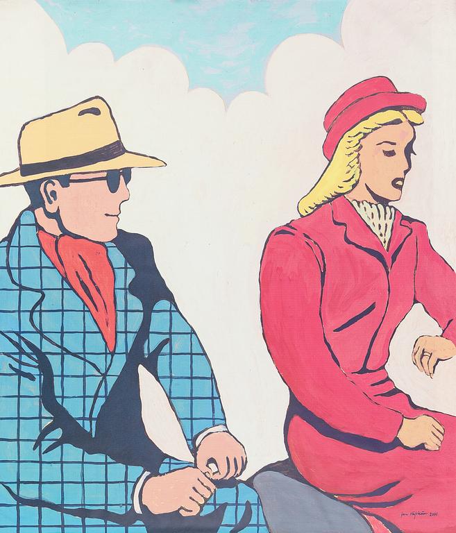 Jan Håfström, "On the beach".