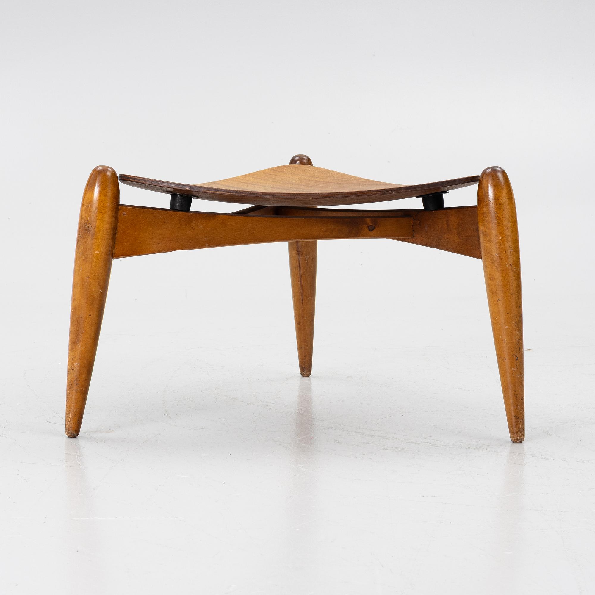 Ilmari Tapiovaara, Stool, 'Tale', Asko, 1950s.