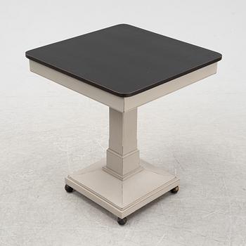 A painted table, early 20th Century.