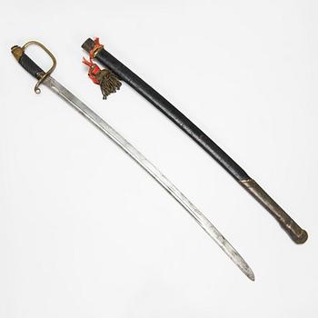 An Imperial Russian infantry sabre/shashka model 1881.