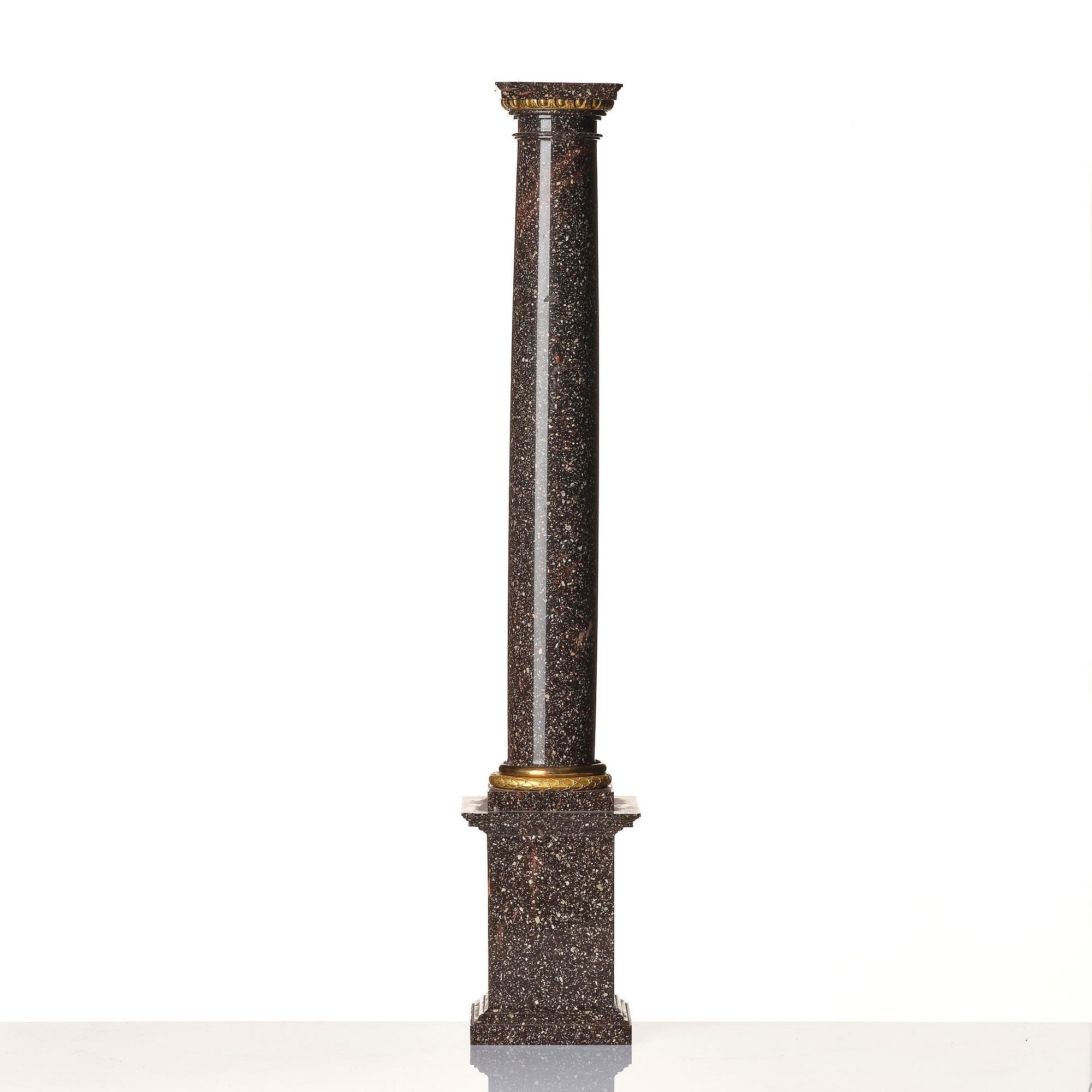 Kolonn, Älvdalen 1800-talets början, Empire.