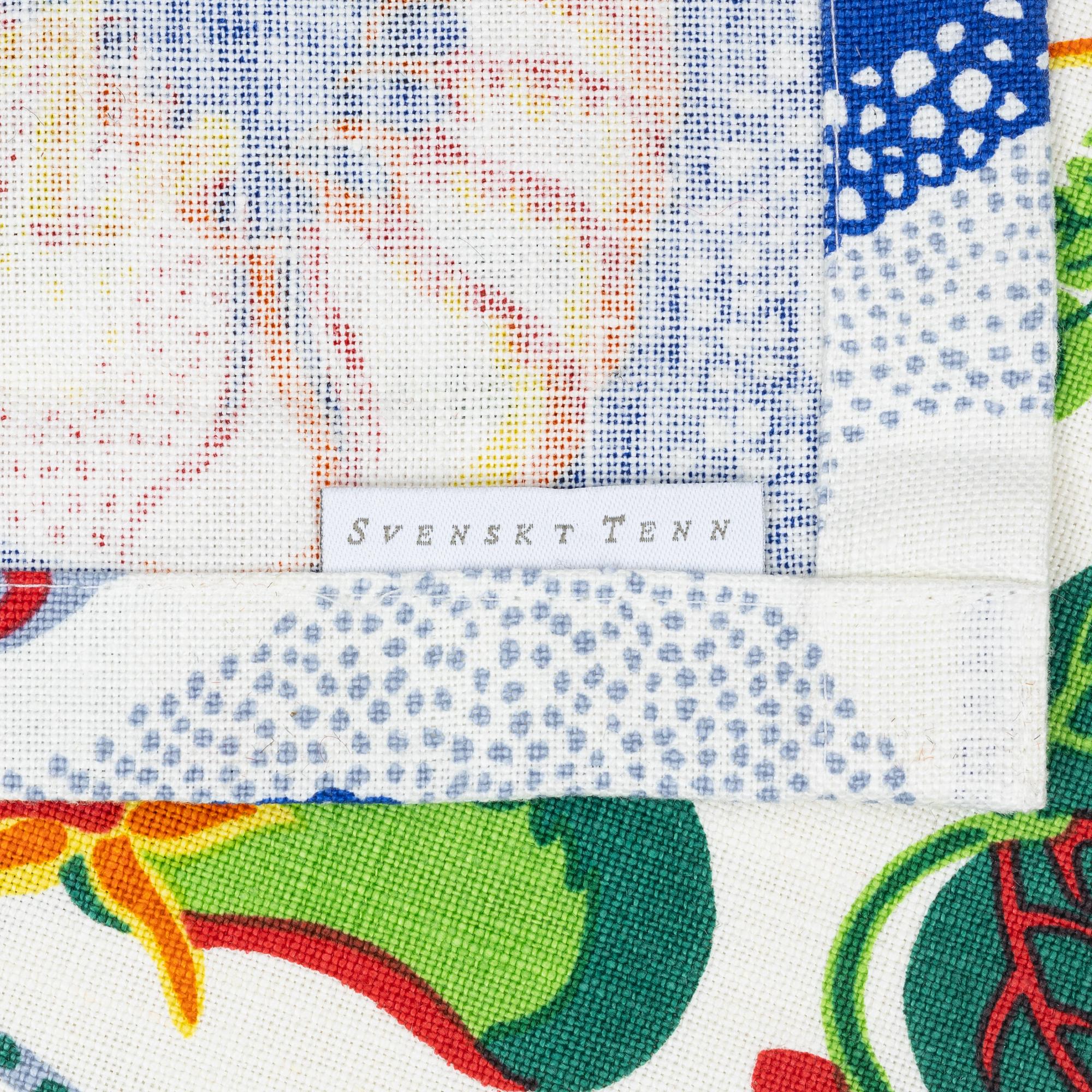 Josef Frank, a curtain, 'Italian Dinner', Svenskt Tenn.