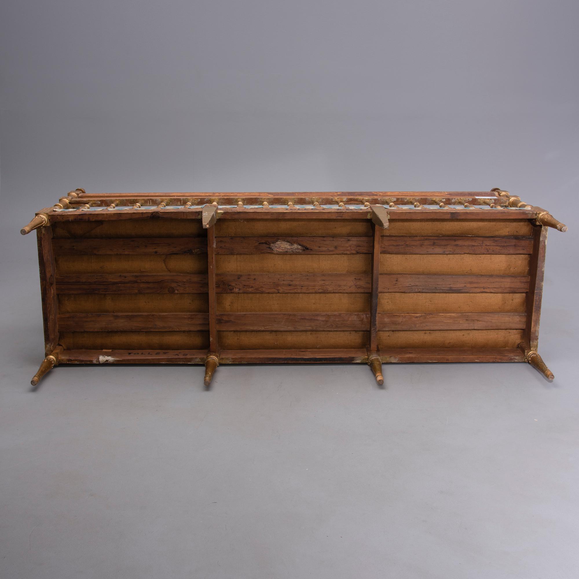 SOFFA, gustaviansk 1700-talets slut.