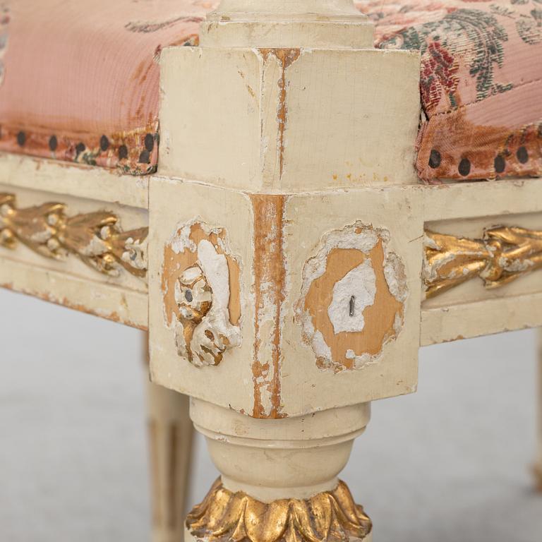 Banketter, ett par, omkring 1900, Sengustaviansk stil.