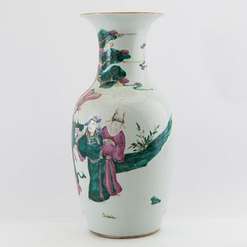 Floor vase China around 1900 porcelain.