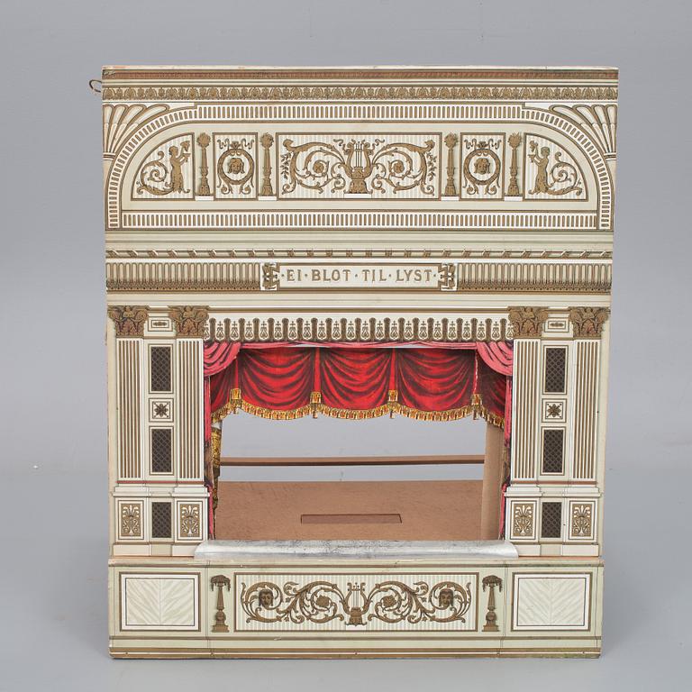 MINIATYRTEATER, Danmark 1900-tal.