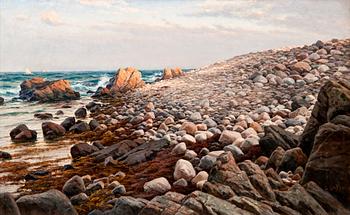 189. Berndt Lindholm, VIEW OF THE SHORE.