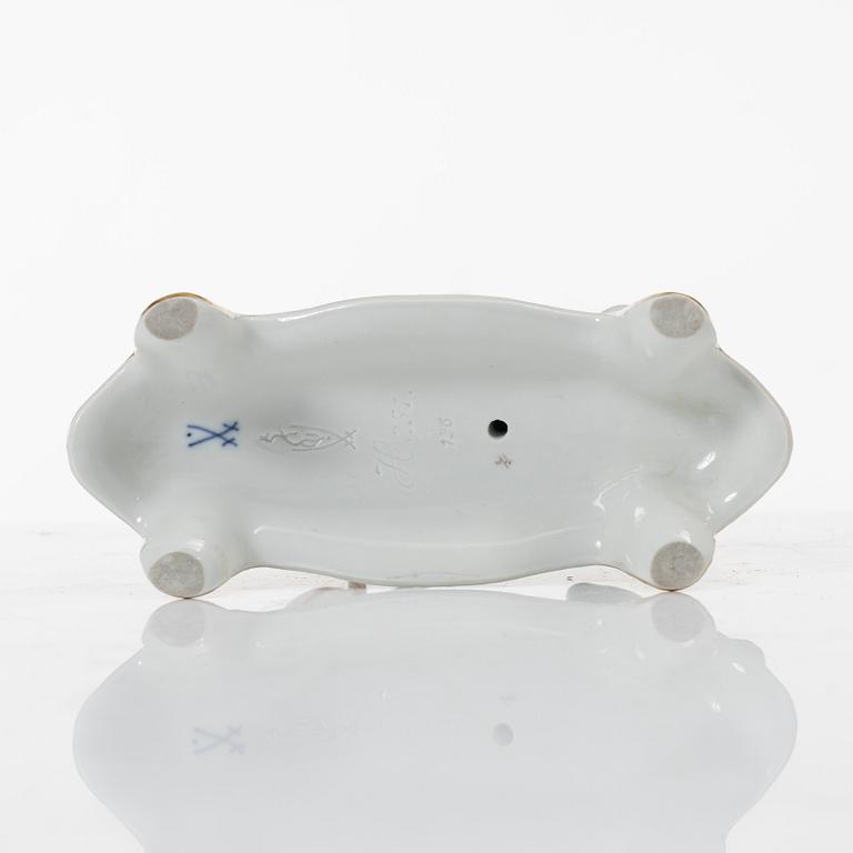 Max Esser, figurin, från "Reinicke Fuchs", Meissen, Tyskland.