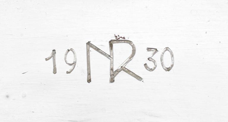 LJUSSTAKE, silver, Johan August Färngren, Stockholm 1930. Vikt ca 235 g.