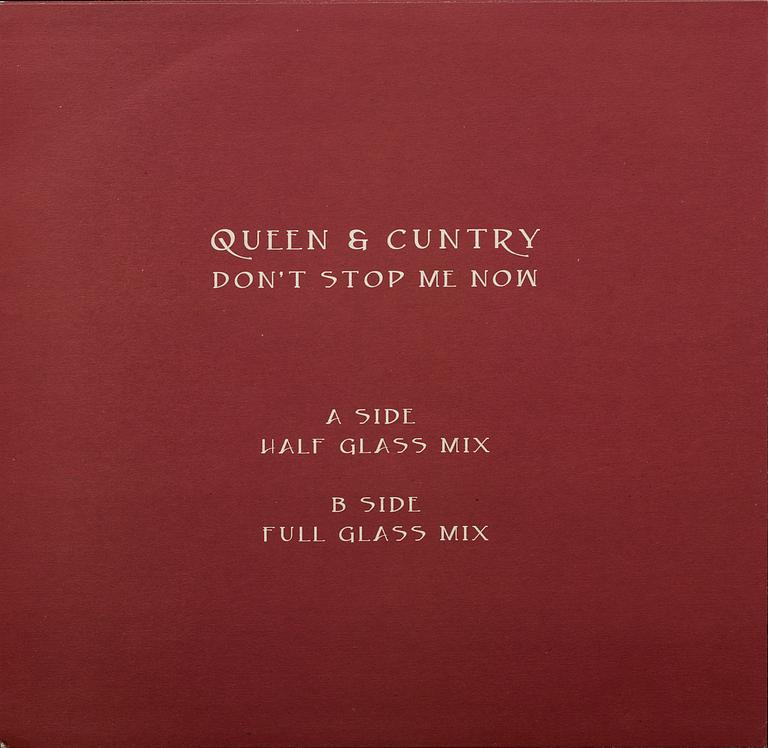 BANKSY, 12" ep with cover, "Queen & Cuntry", realeased 2008.
