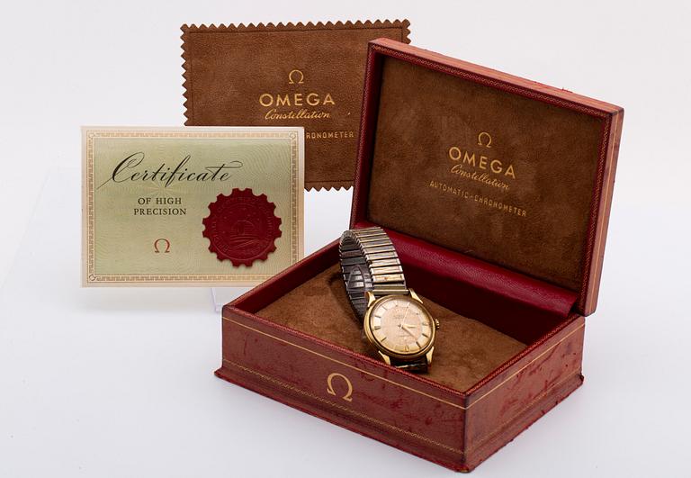 OMEGA, Constellation, "Pie-pan", Chronometer, wristwatch, 34,5 mm.