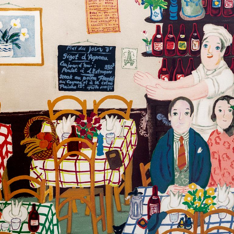 Lennart Jirlow, lithograph in colours signed and numbered 247/380.