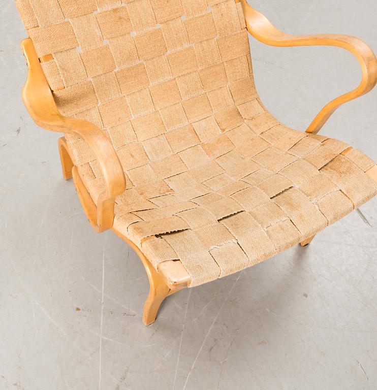 VILSTOL, "Pernilla", Bruno Mathsson, firma Karl Mathsson Värnamo, 1966.