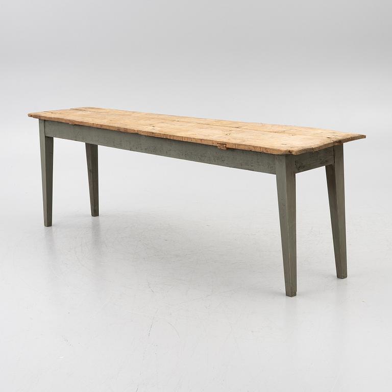 An 18th century table.