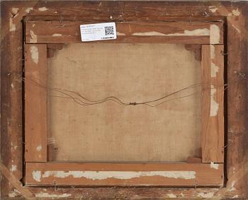 OKÄND KONSTNÄR, olja på duk, dat 1836, bär otydlig monogramsignatur.