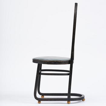 Carl Bergsten, stol, Gemla Leksaksfabrik, Diö, för Konst- och industriutställningen, Norrköping, 1906.