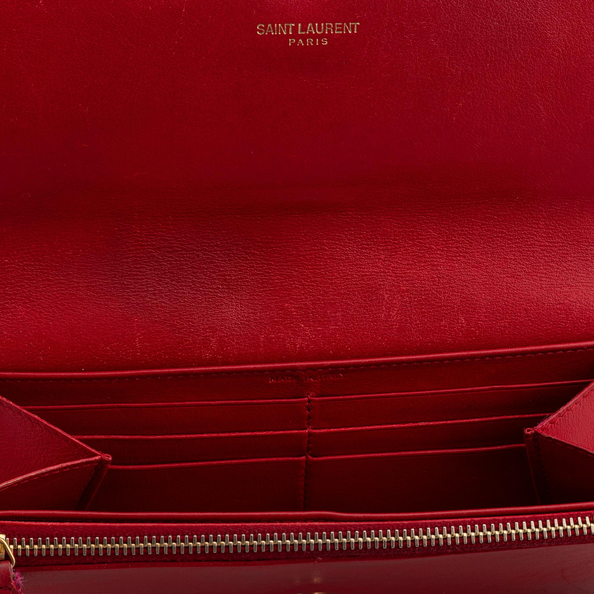 Yves Saint Laurent, plånbok.