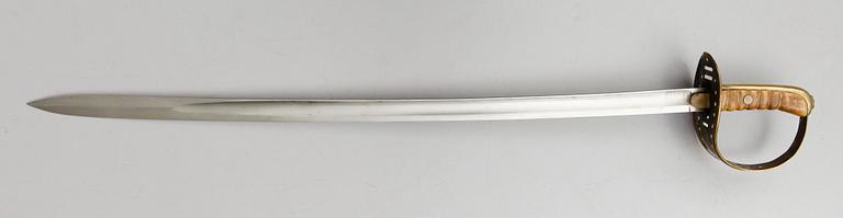 SABEL, m/1867-1893, för Kavalleriet.