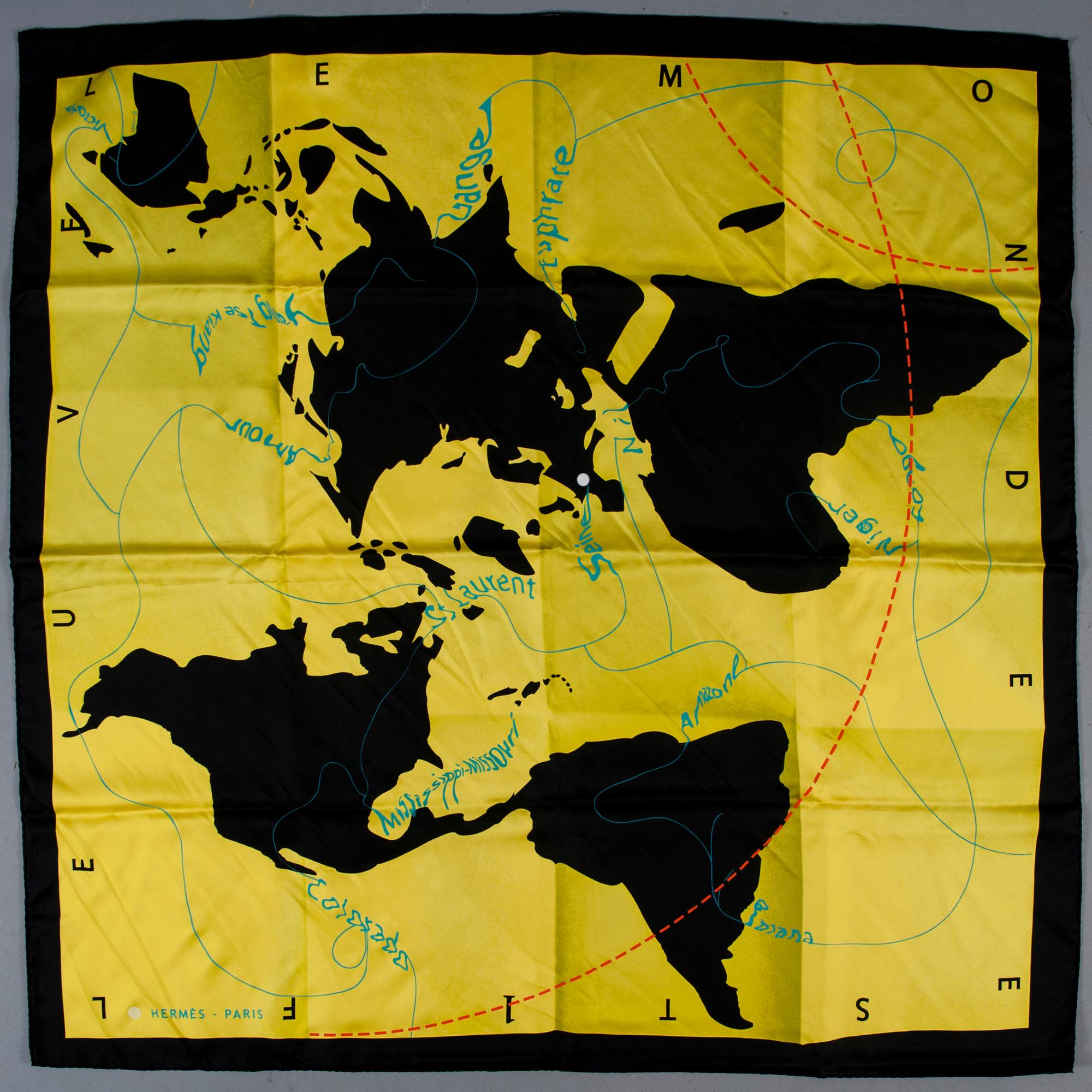 SCARF, "Le Monde Est Une Fleuve", Hermès.