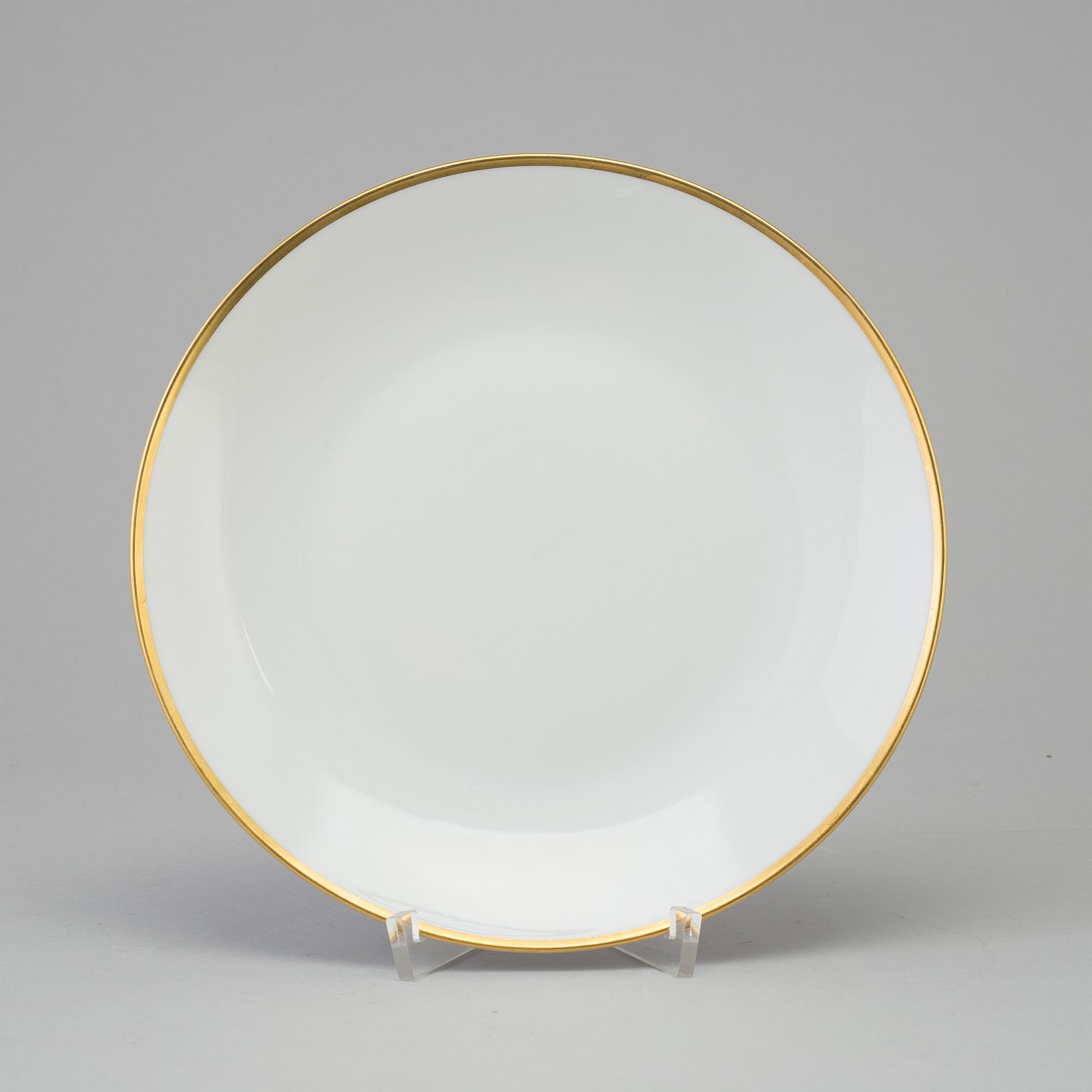MATSERVIS, 50 delar, porslin, Rosenthal, 1900-talets mitt.