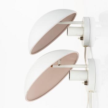 Louis Poulsen, a pair of model 33058/ 'PH Hat' wall lights, Denmark.