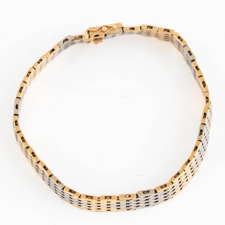Bröderna Hedens, armlänk, 18k guld, Stockholm 1970.