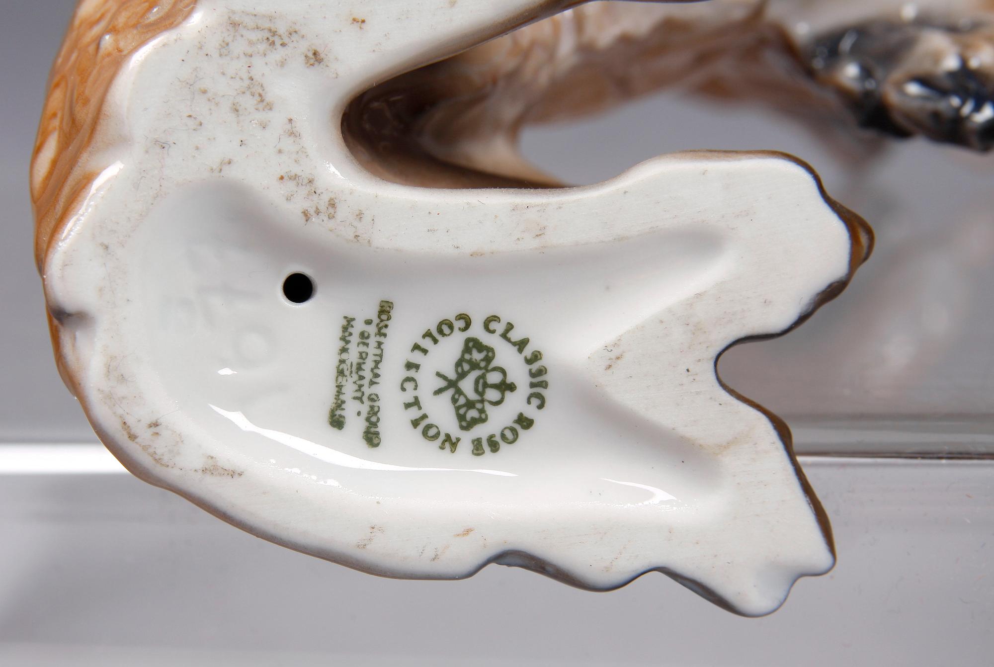 FIGURINER, 2 st, porslin, Rosenthal Classic Rose.