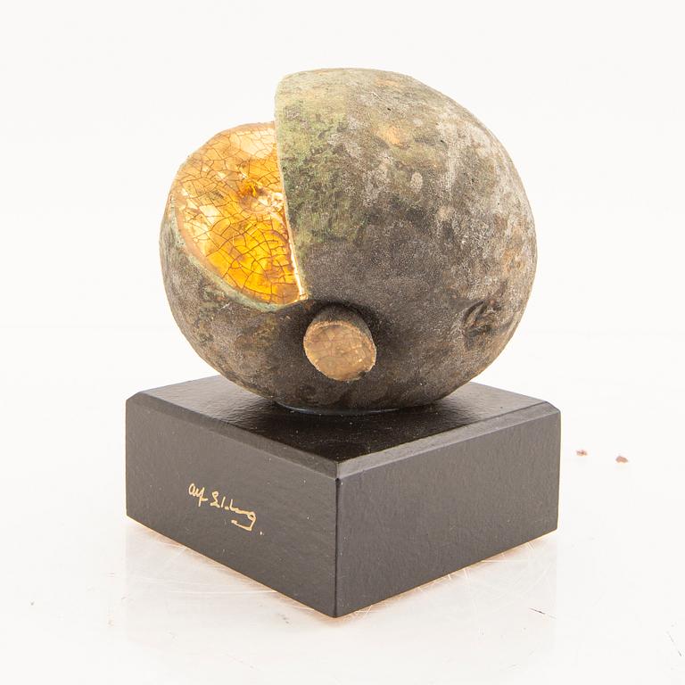 Alf Ekberg, Alf Ekberg, skulptur signerad.