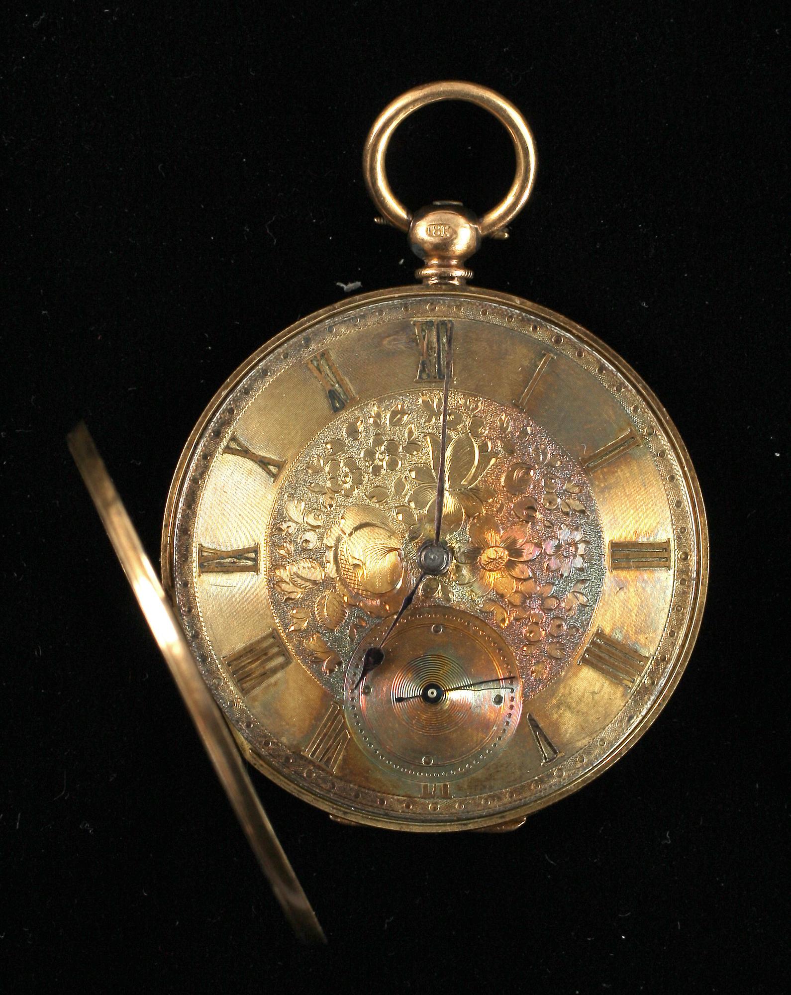 FICKUR, Heuer 18k guld. 1900-talets första hälft.