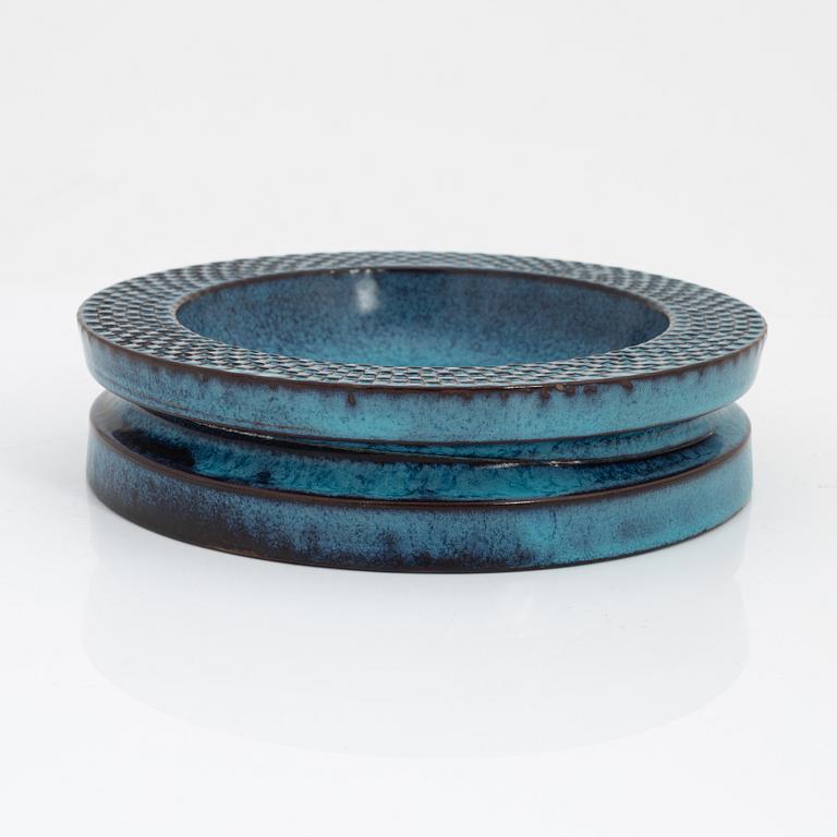 Stig Lindberg, a stoneware bowl, Gustavsberg Studio, Sweden 1965.