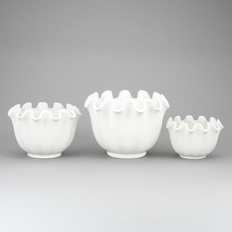 YTTERFODER, Stengods, "Våga", 3 delar, Wilhelm Kåge, Gustavsberg.