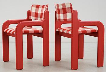 KARMSTOLAR, 4 st, Asko, Finland, 1960/70-tal.