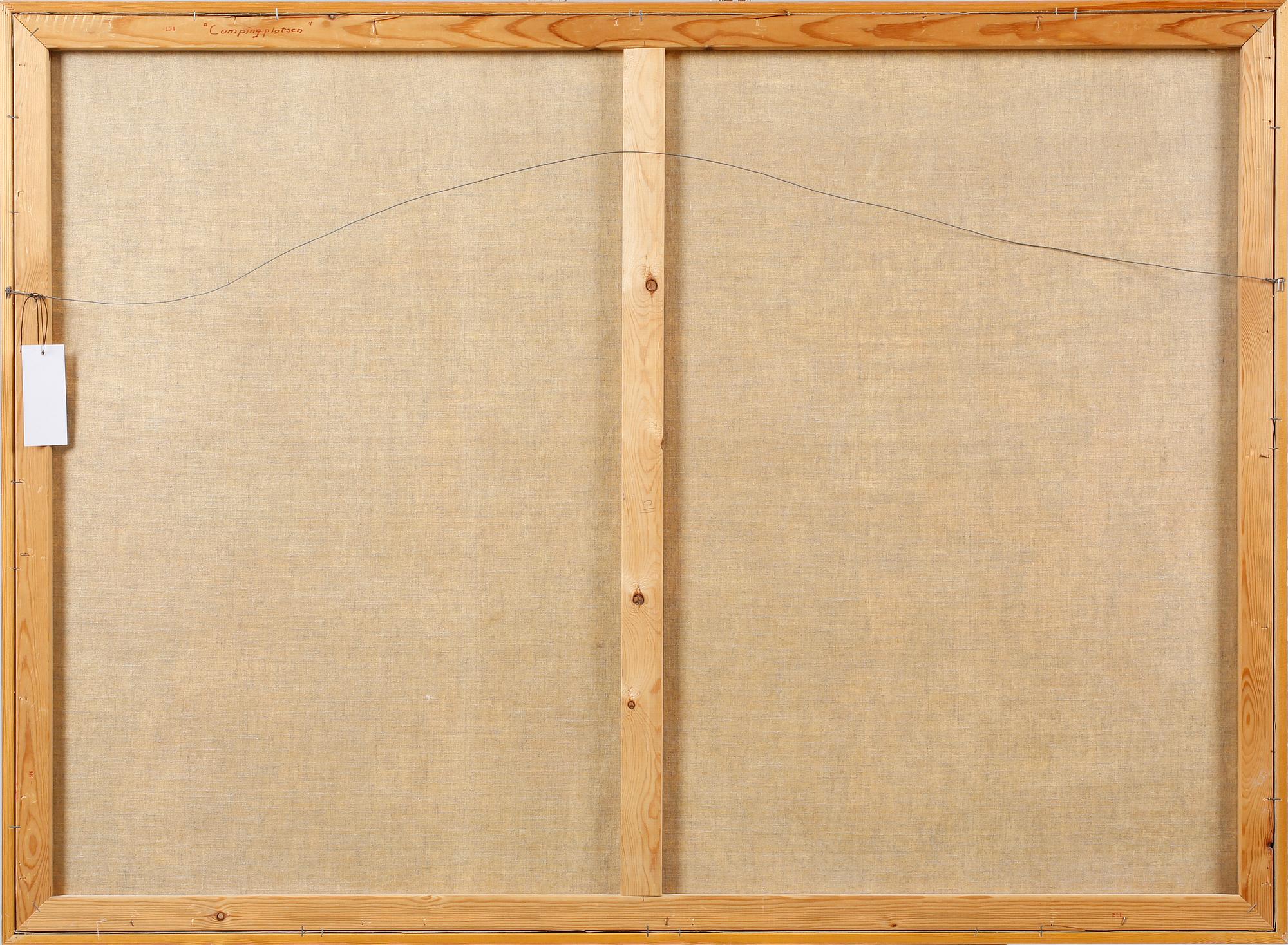 ERIK HAAMER, oil on canvas, signed.