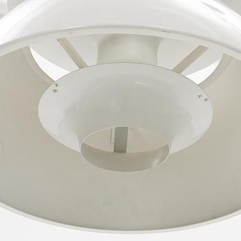 Jørgen Høj, taklampa, Artela/Jutlandia för Holmegaard, Danmark, sent 1900-tal.