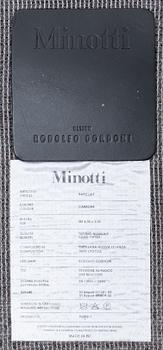 Rodolfo Dordoni, Matta, "Dibblets Barcode", Minotti, Italien. ca 400 x 300 cm.