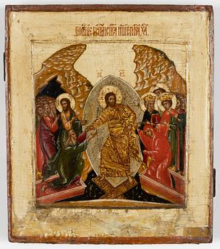 Icon, "Descent into Hell".
