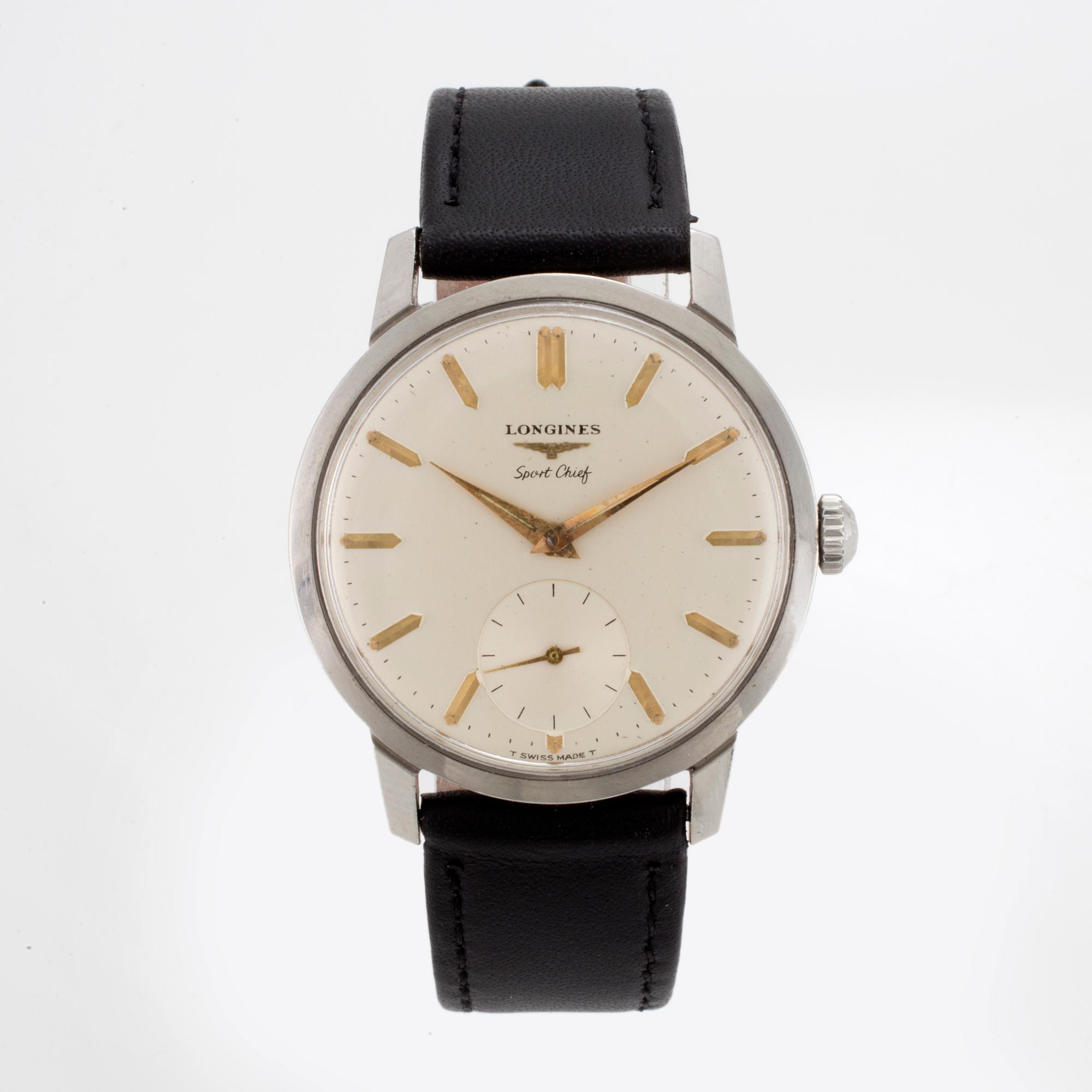 LONGINES Sport Chief wristwatch 35 mm Bukowskis