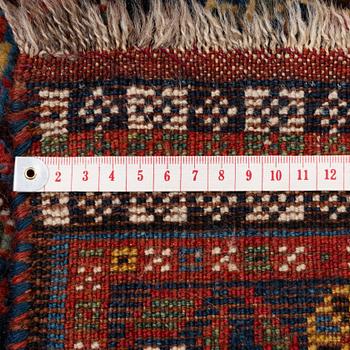 An antique south west Persian carpet, c. 332 x 2390 cm.
