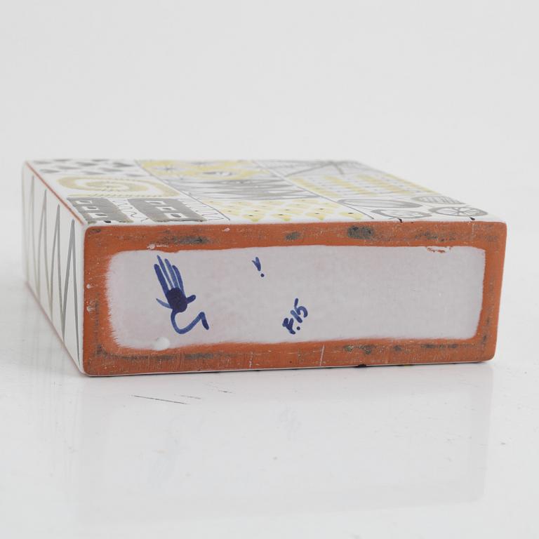 Stig Lindberg, fajanser, 3 st, Gustavsberg Studio.