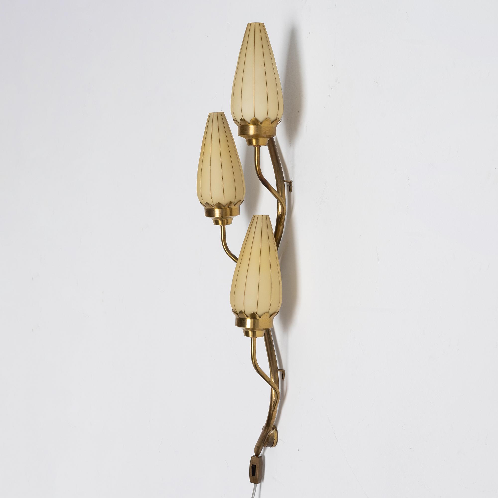 A wall lamp, Astra, Norway, 1940's/50's.