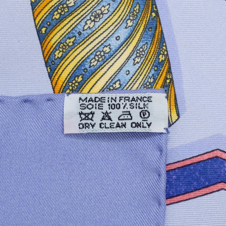 Hermès, scarf, "Qu'importe le flacon".